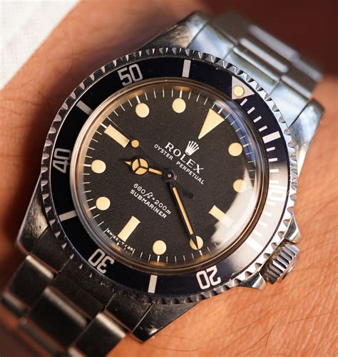 Patina: 1966 Rolex Submariner (ref. 5513) 